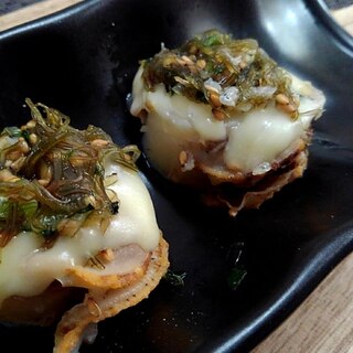 帆立ととろろ昆布ふりかけのチーズ焼き☆青森県産